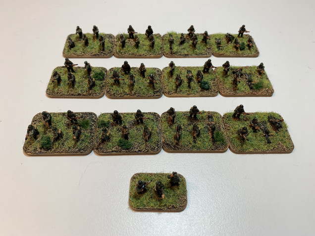 Early War German infantry company