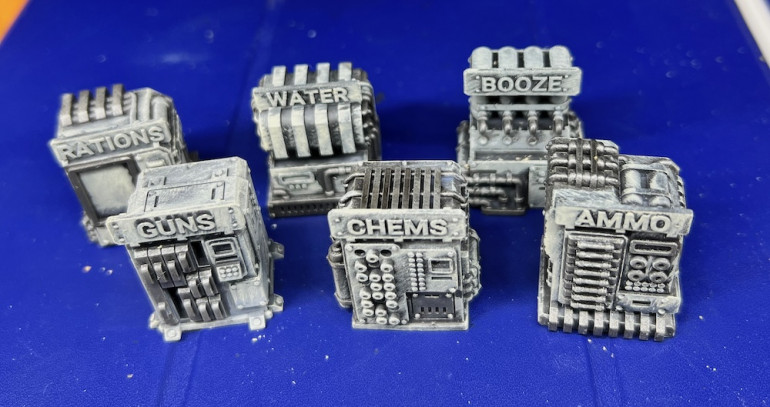 These will make great little objective markers.  Going to need bright paint jobs to be seen anywhere on the field.