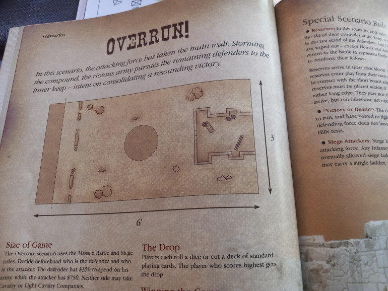 Following the storming of the walls the survivors fall back towards the old Spanish Chapel for a desperate  last stand. For this scenario the texian last stand is led by David Crockett who has to be killed within 12 turns by the Mexicans. 