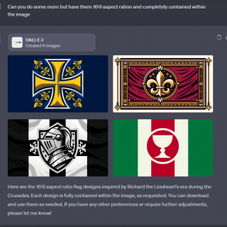 Modeling Crusader Era Flags