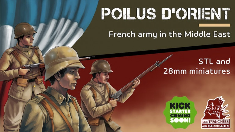 POILUS D'ORIENT - French Army In The Middle East