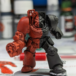 Painting the Space Marines