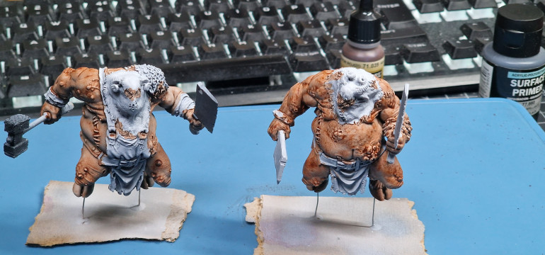 Wait this isn't slap throbber. But I did use dwarf skin xpress colour for the skin. I wanted something patchy and horrible looking so applied it improperly. This done some work for me. You will see.  