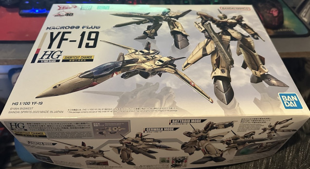 Macross Plus High Grade 1/100 YF-19 Valkyrie