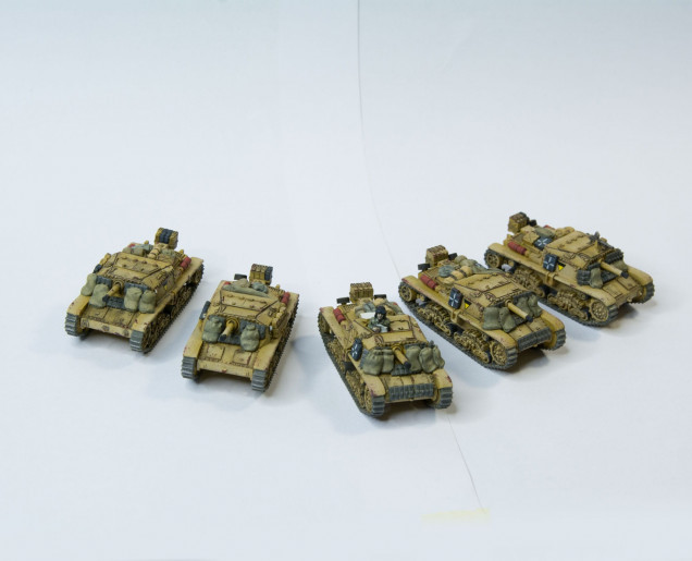 Semovente self propelled guns