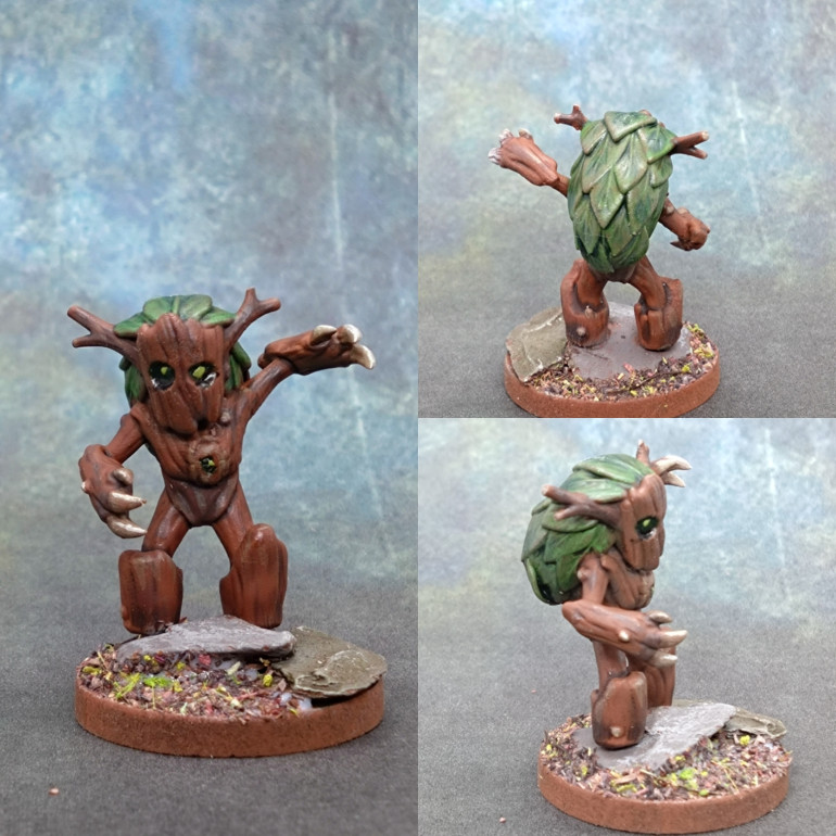 Wasn't sure what models to use for the Forest Walkers. Found these on Only-Games. They are a little Groot-like and cartoonish, but they are cute and fit the bill.