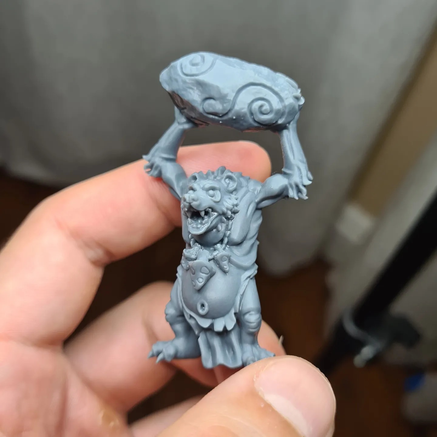 Badger Troll - Warp Miniatures