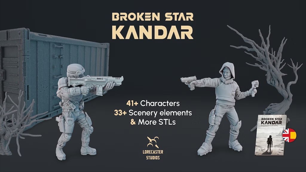 Broken Star Kandar - Lorecaster Studios