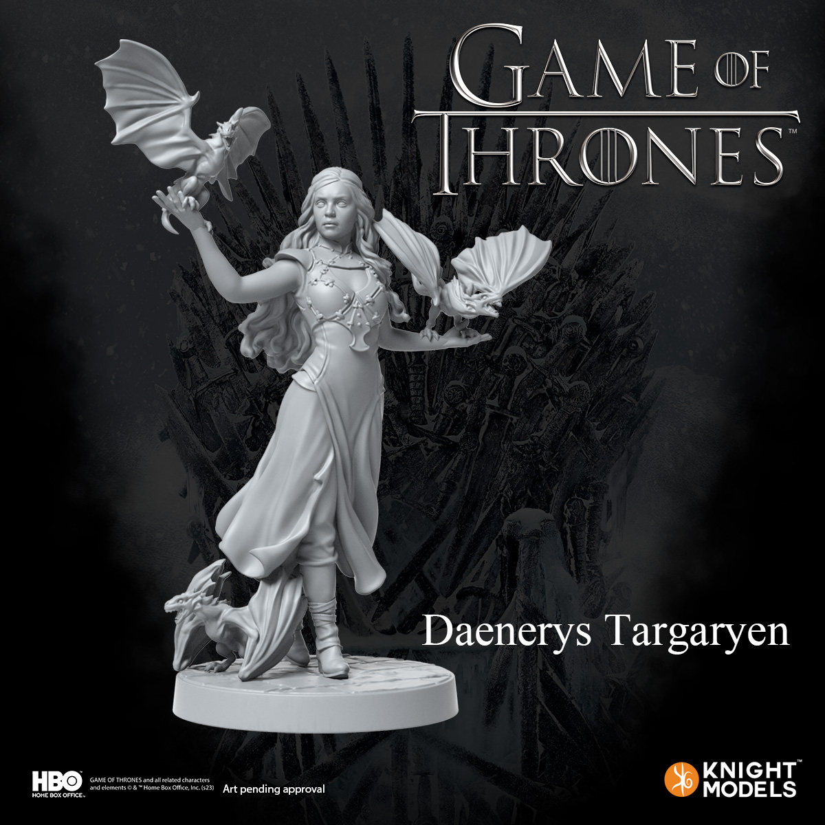 Daenerys Targaryen - A Game Of Thrones Miniatures Game