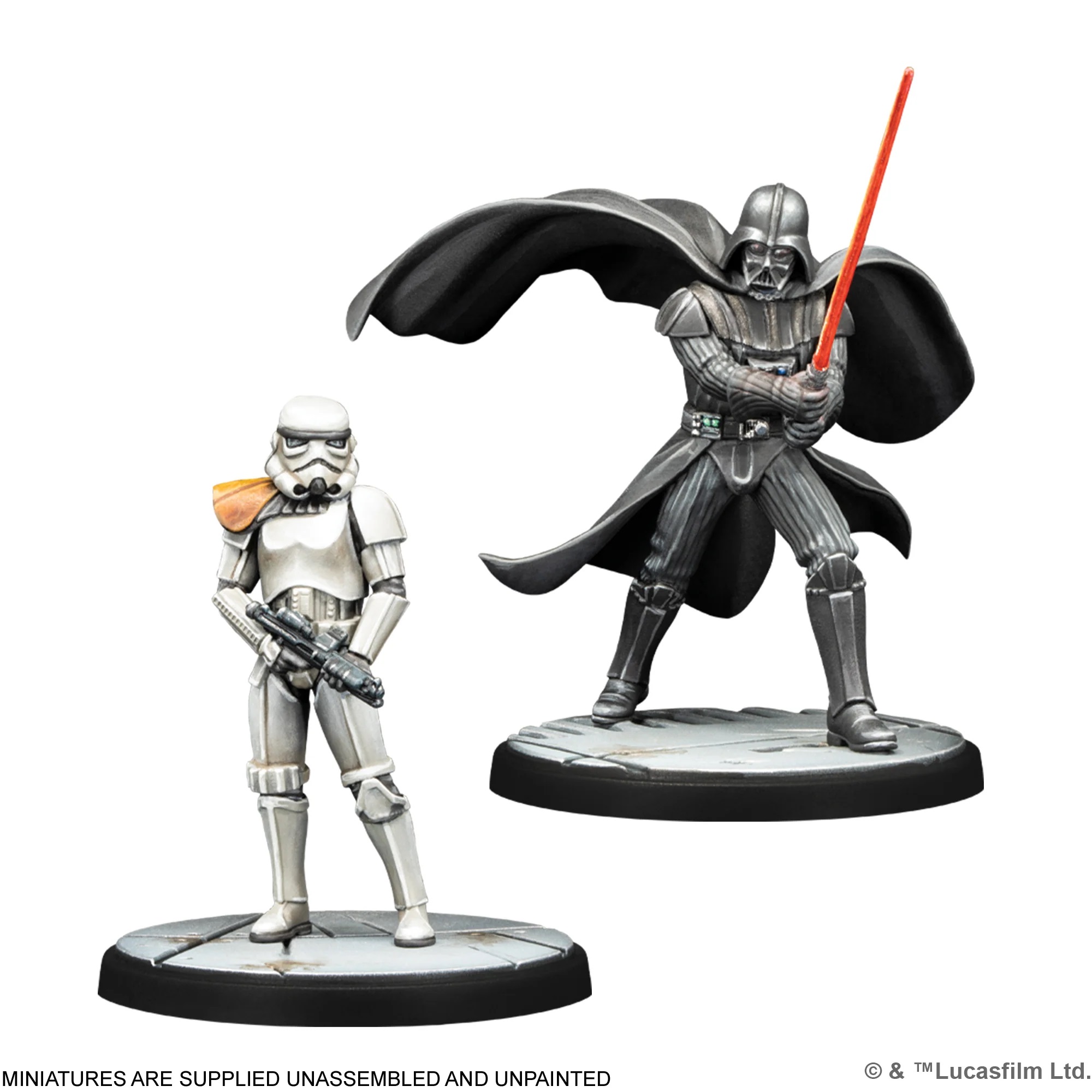 Darth Vader & Stormtrooper Sergeant - Star Wars Shatterpoint