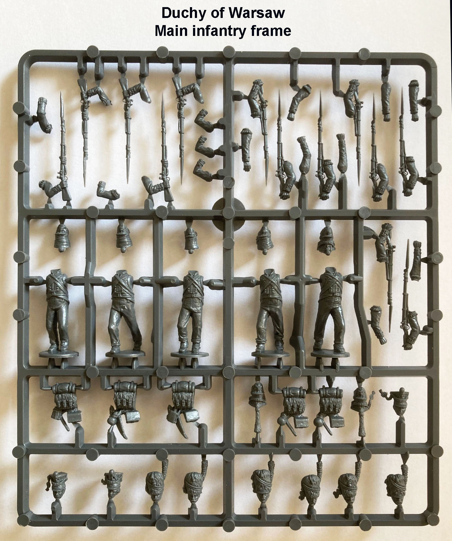 Duchy Of Warsaw Infantry Sprue - Perry Miniatures