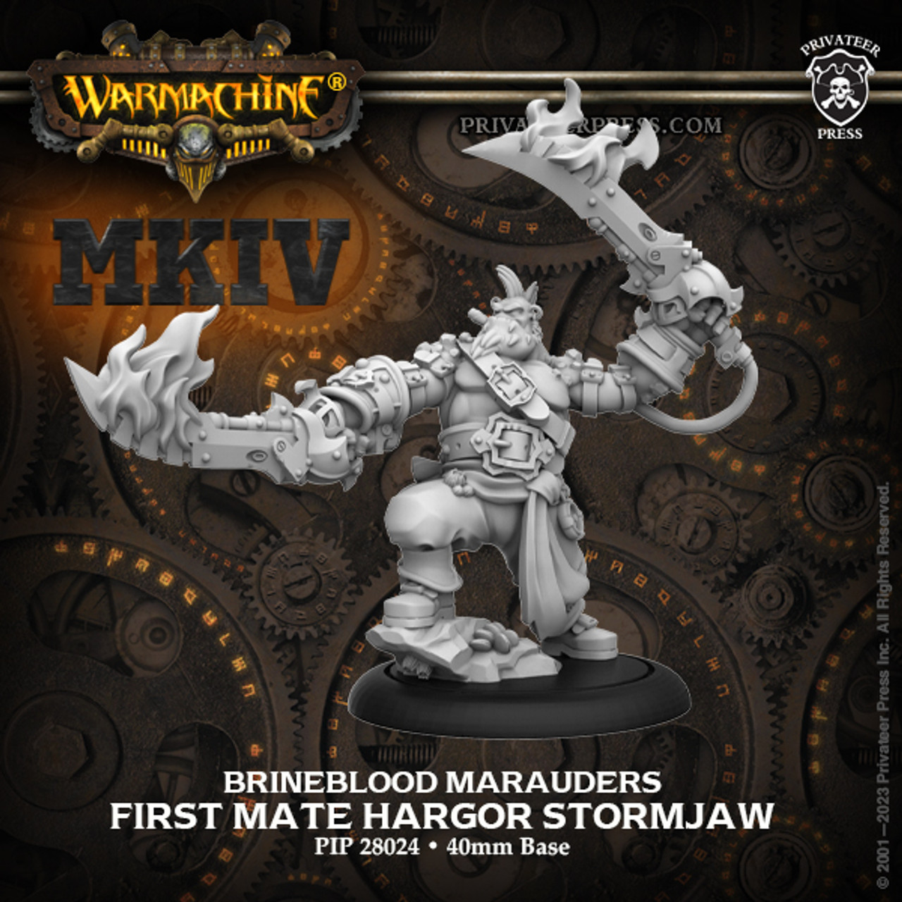 First Mate Hargor Stormjaw - Warmachine