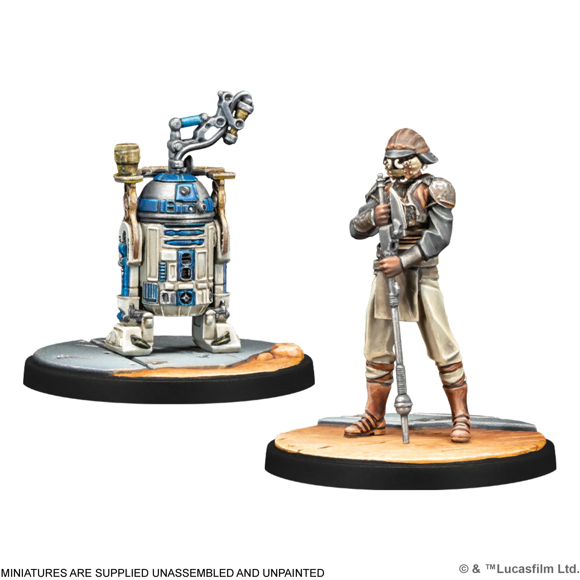 Lando & R2-D2 - Star Wars Shatterpoint