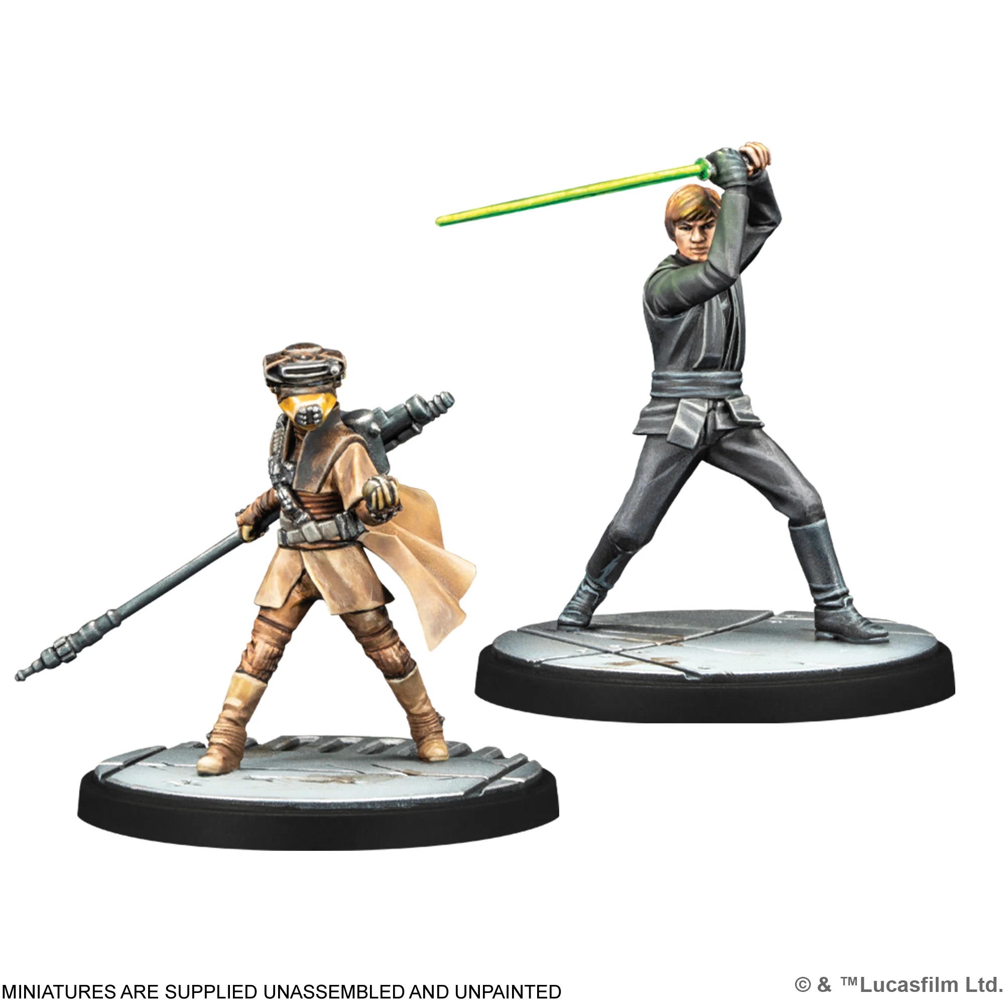 Luke Skywalker & Boushh - Star Wars Shatterpoint