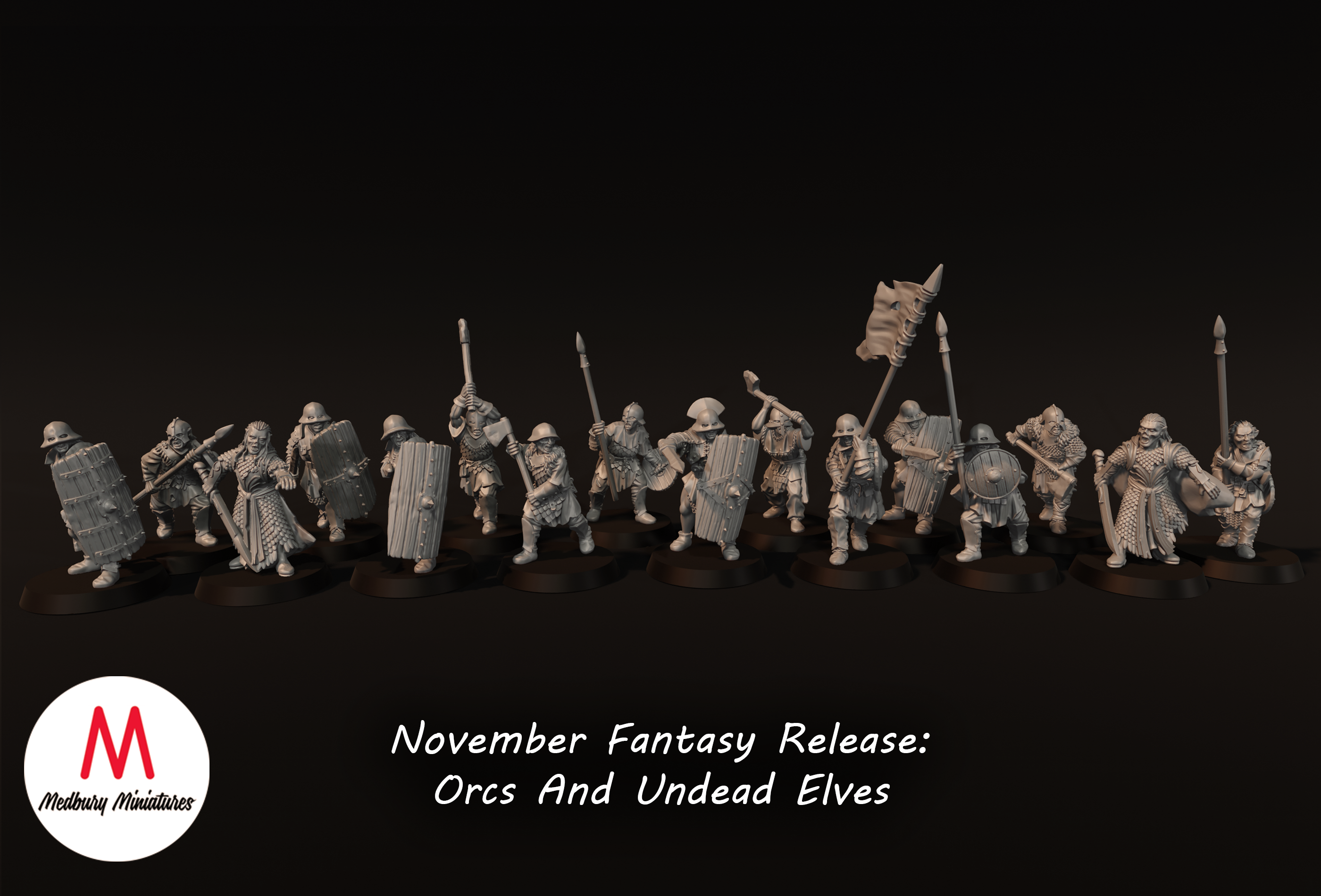 Orcs And Undead Elves - Medbury Miniatures