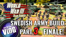 Painting 15mm Infantry & A Big Reveal! Swedish Army Build For World War 3: Team Yankee – Part 3 [7 Days Early Acess]