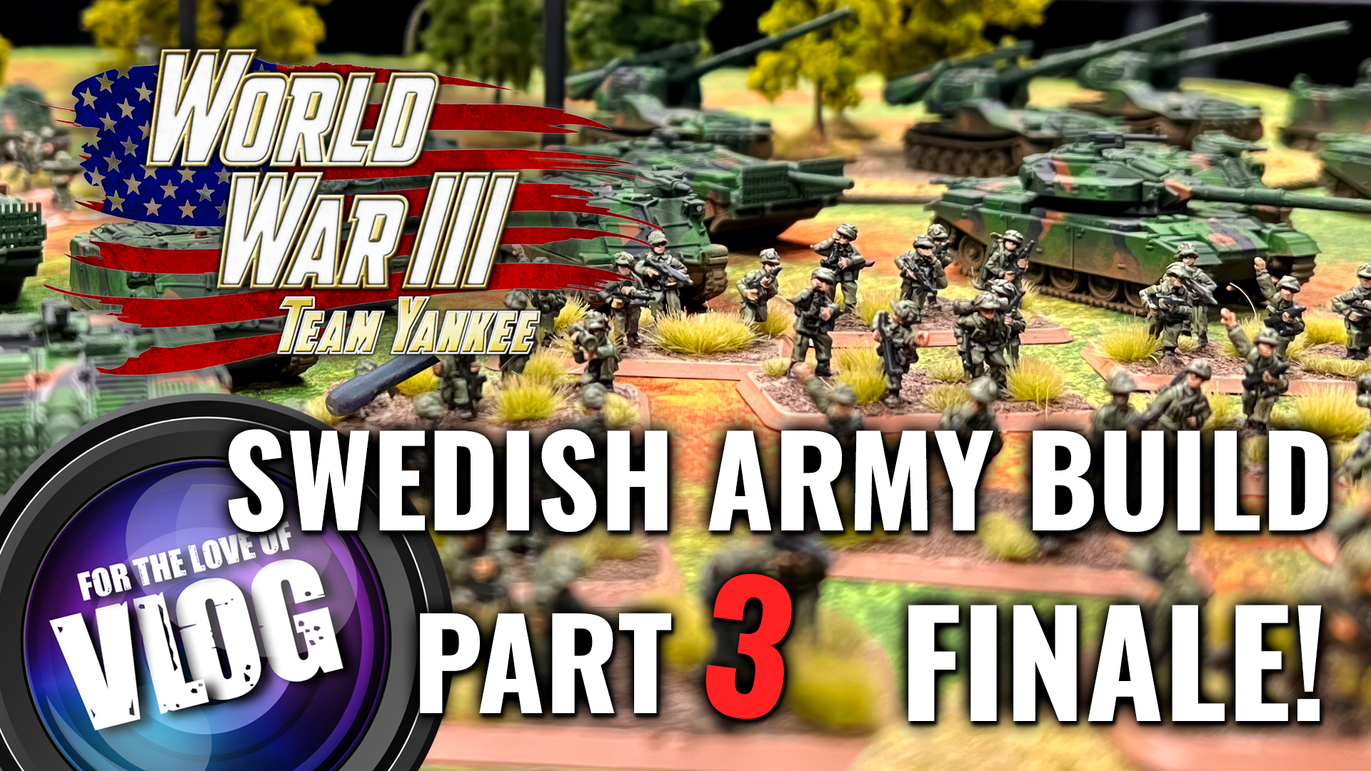 Part 3 Team Yankee Swedish Army Build Vlog