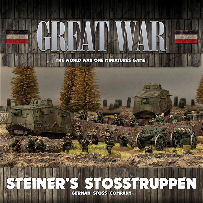 Steiners Stosstruppen - German Stoss Company- Great War