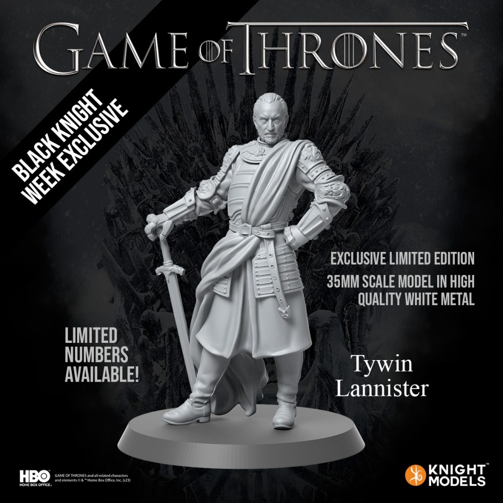 Get Limited Edition Game Of Thrones Minis From Knight Models