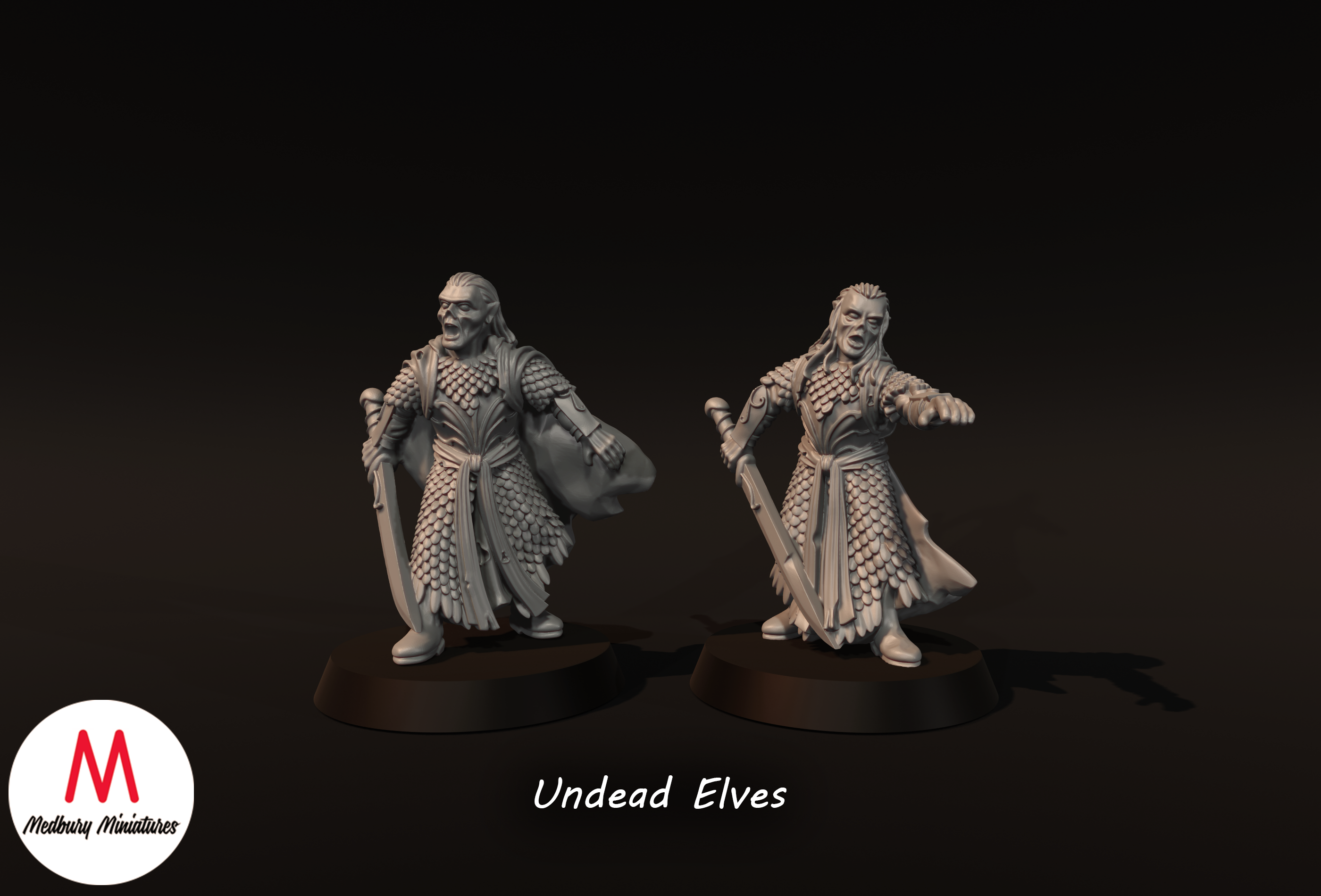 Undead Elves - Medbury Miniatures