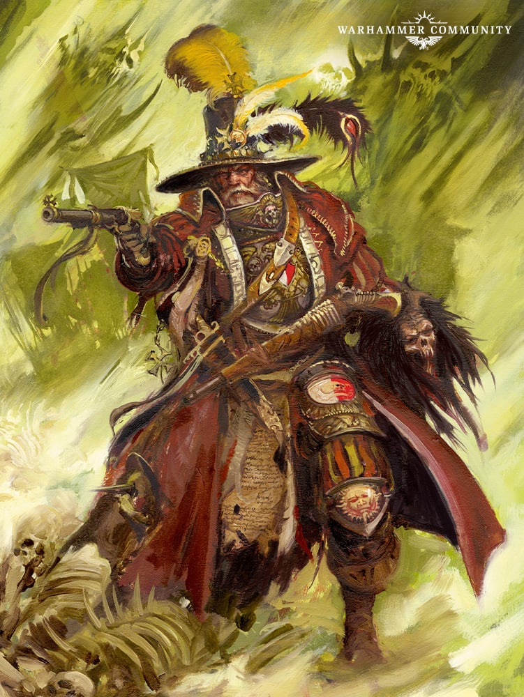 Witch Hunter Art - Warhammer The Old World