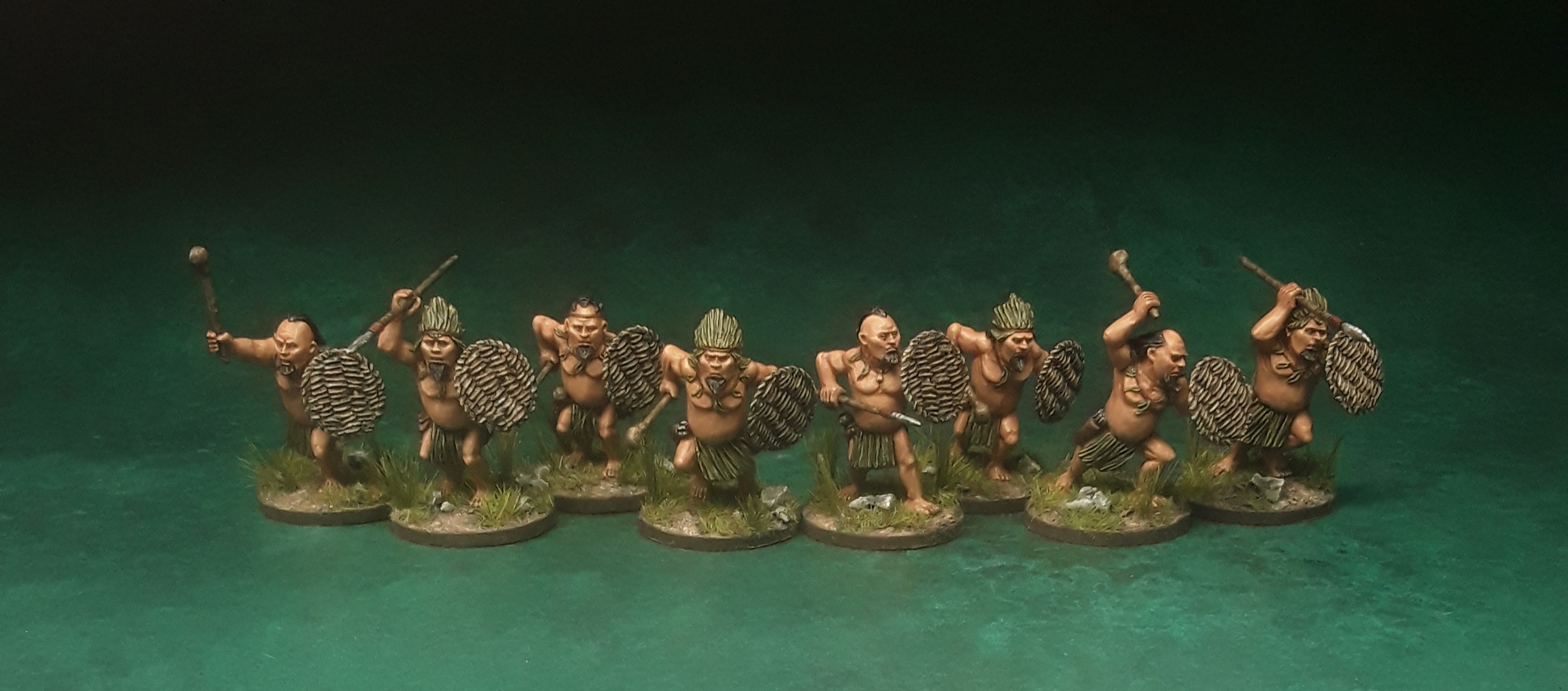 Woses With Shields - Ragnarok Miniatures