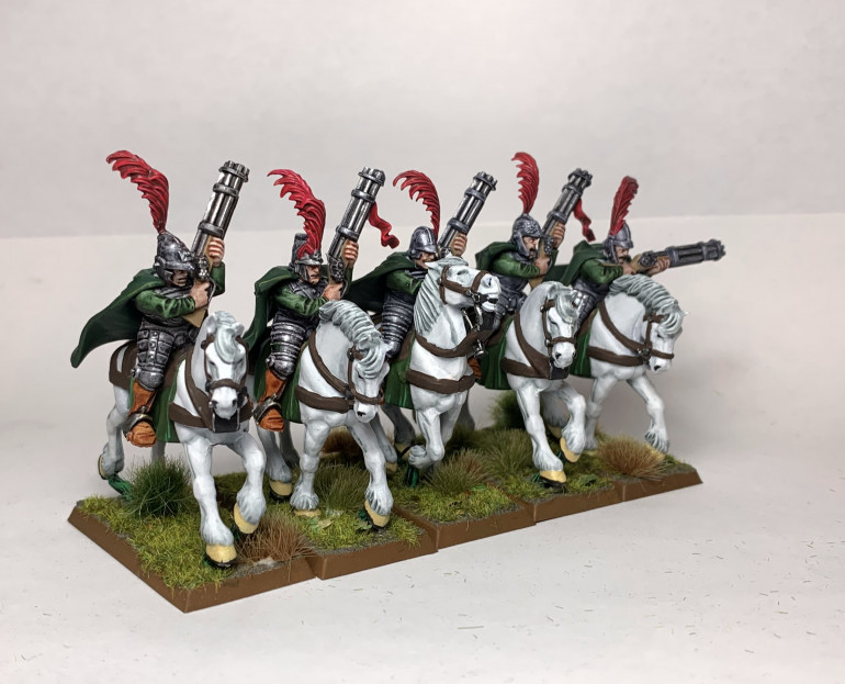 Reiters with Repeater Guns