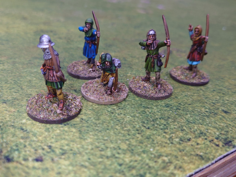 The second group of archers completed 