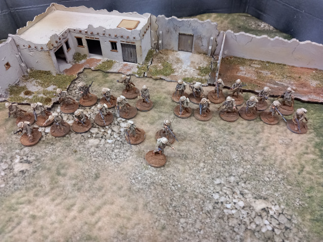 One completed wargames Atlantic box of British for the Middle East theatre. Chance to try out the wolsley sun helmets 