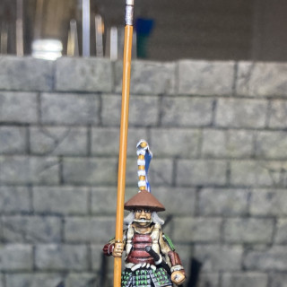 Putting paint to FireForge Ashigaru