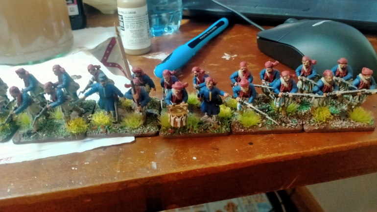 1st Louisiana Regiment (Louisana Tigers) Zouaves - For my scheme I'm going for accuate, not perfect.