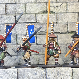 A few FireForge Ashigaru finished