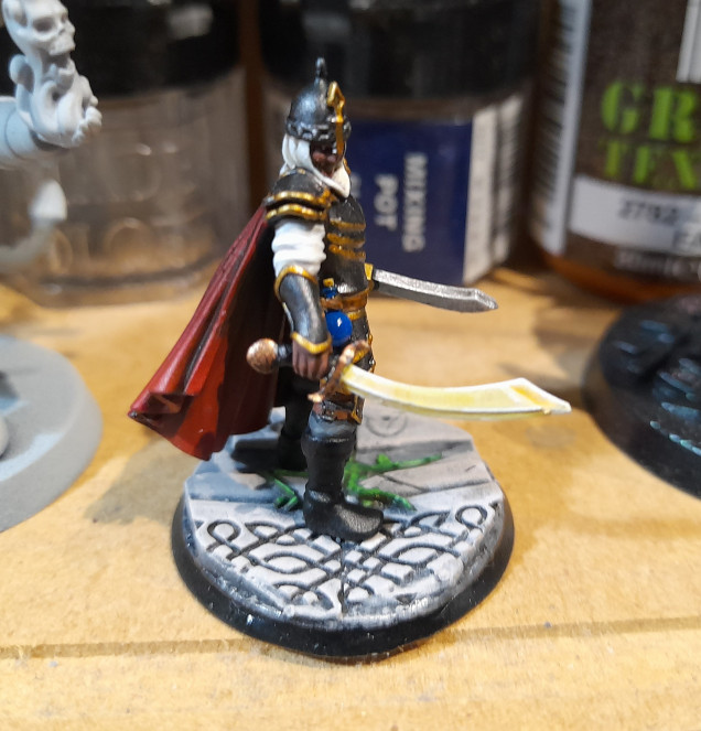 Skirmish Minis – Redguard warrior