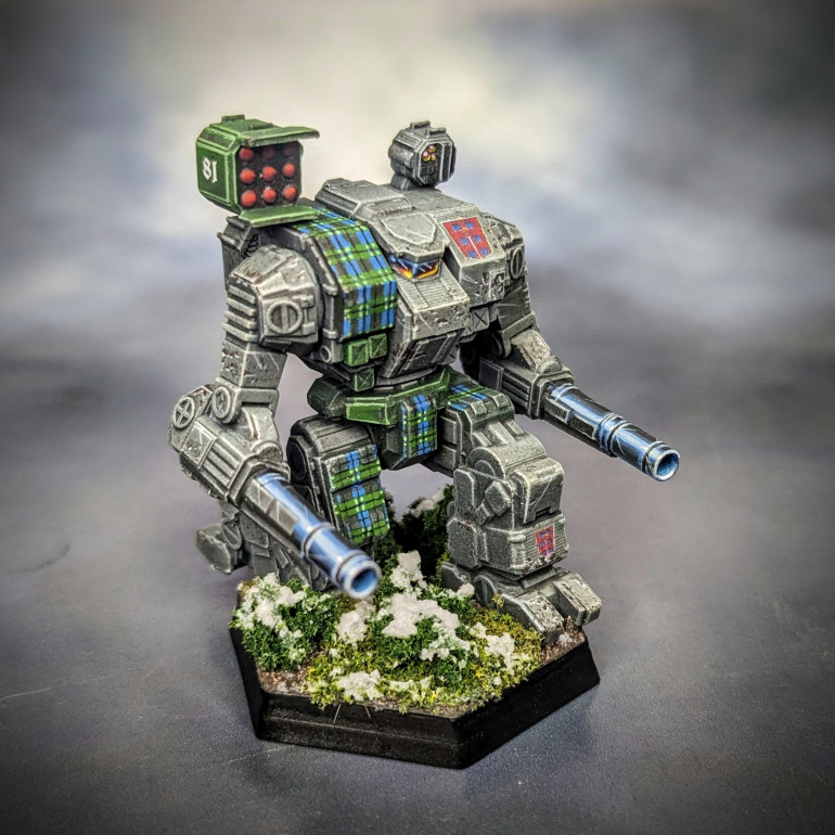 The Warhammer 9K is finished! 3D print designed by Locust Labs