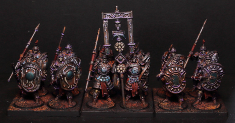 Legionnaires Painted Using Scheme 2