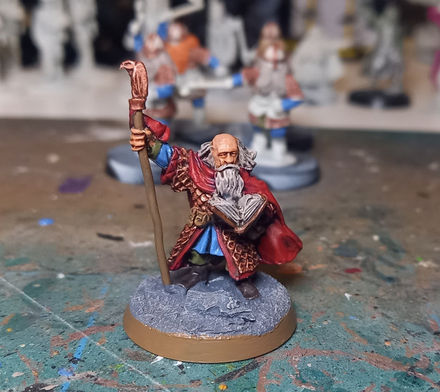 Floi Stonehand who will join my larger Reclaiming Moria warband with the classic Balin miniature