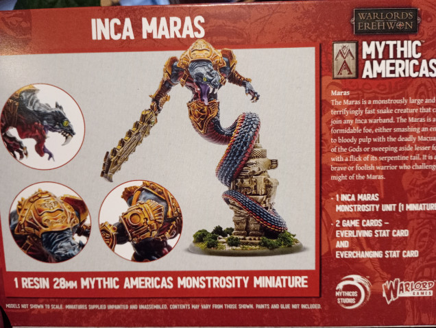 I will use for Rakawas The Pale Rider. Inka Maras from warlord. From Mythic Americas range.