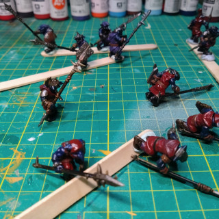 Painting my first regiment