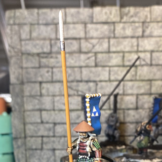 Putting paint to FireForge Ashigaru