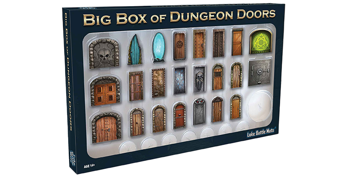 Big Box Of Dungeon Doors - Loke BattleMats