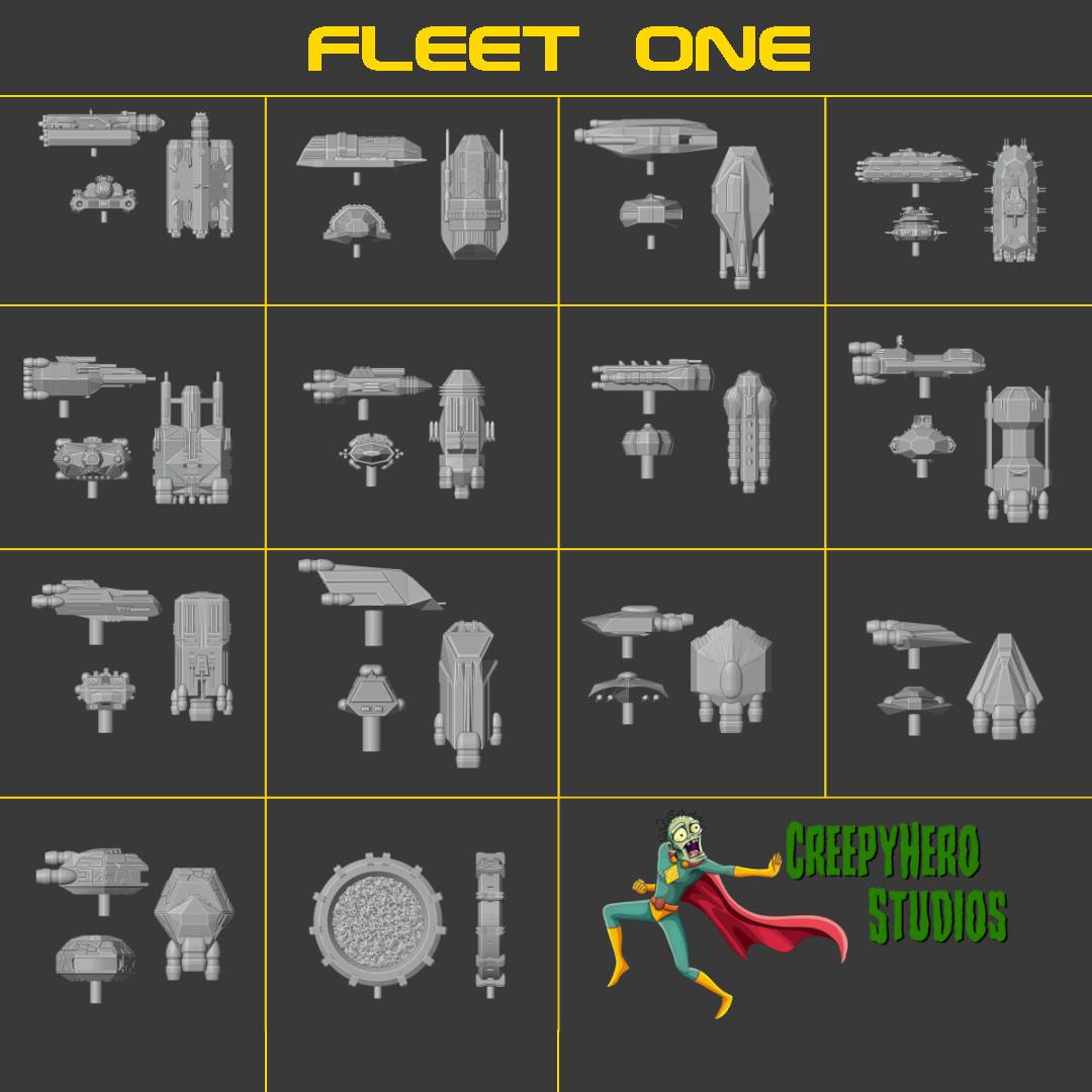 Fleet One CreepyHero Studios