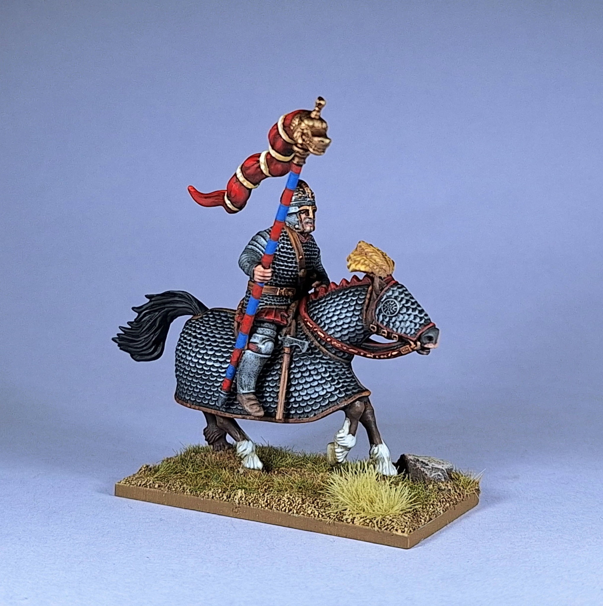 Late Roman Cataphracts With Banner - Victrix Miniatures