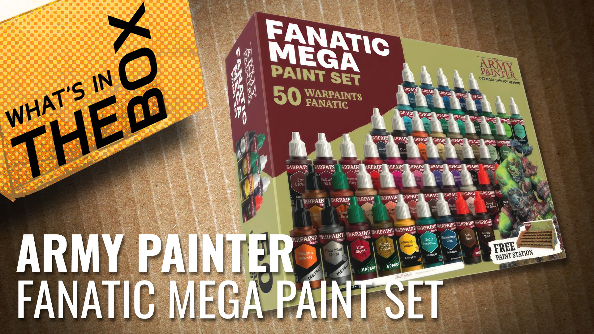 Unboxing: The Fanatic Mega Paint Set  The Army Painter – OnTableTop – Home  of Beasts of War
