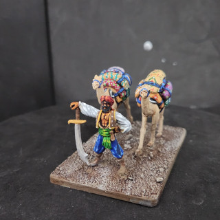 Creative clash of color on the camel backs