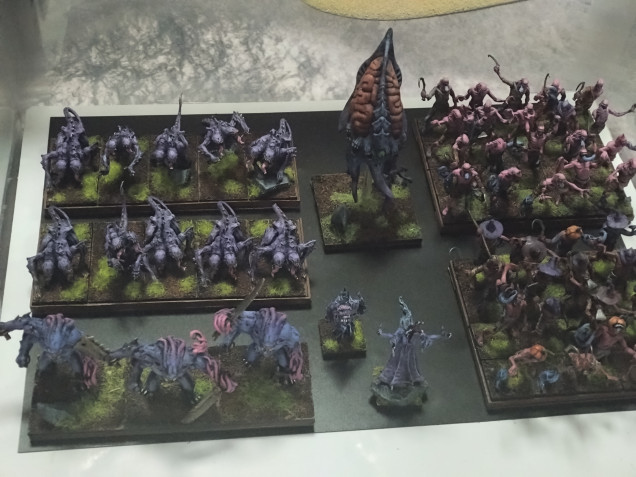 My opponents Nightstalkers, not used on the night, but they are fantastic 