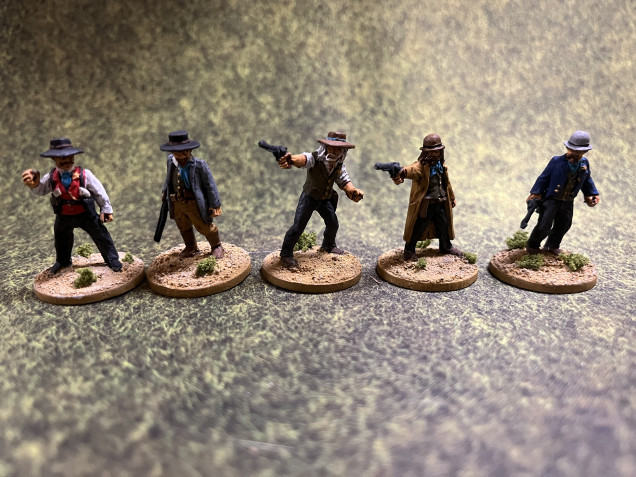 Meet the Lawmen. Their gang trait is Cool Headed making them less likely to run away and better at shaking off injuries. 