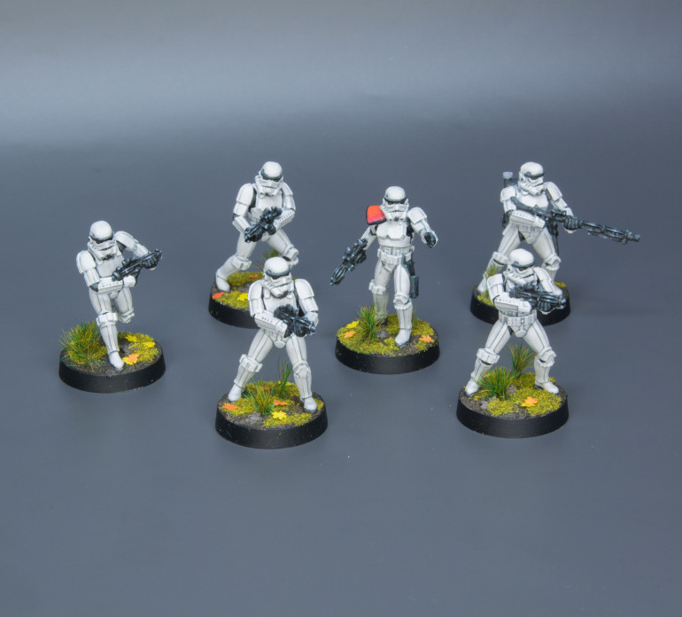 First unit of Stormtroopers