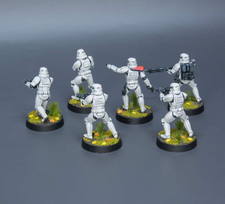 Star Wars Legion imperial troops