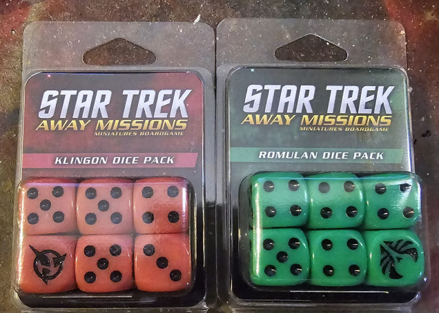 You get Federation amd Borg in the core box and klingon, and the romulan sets are sold separately  rrp£5 for 6