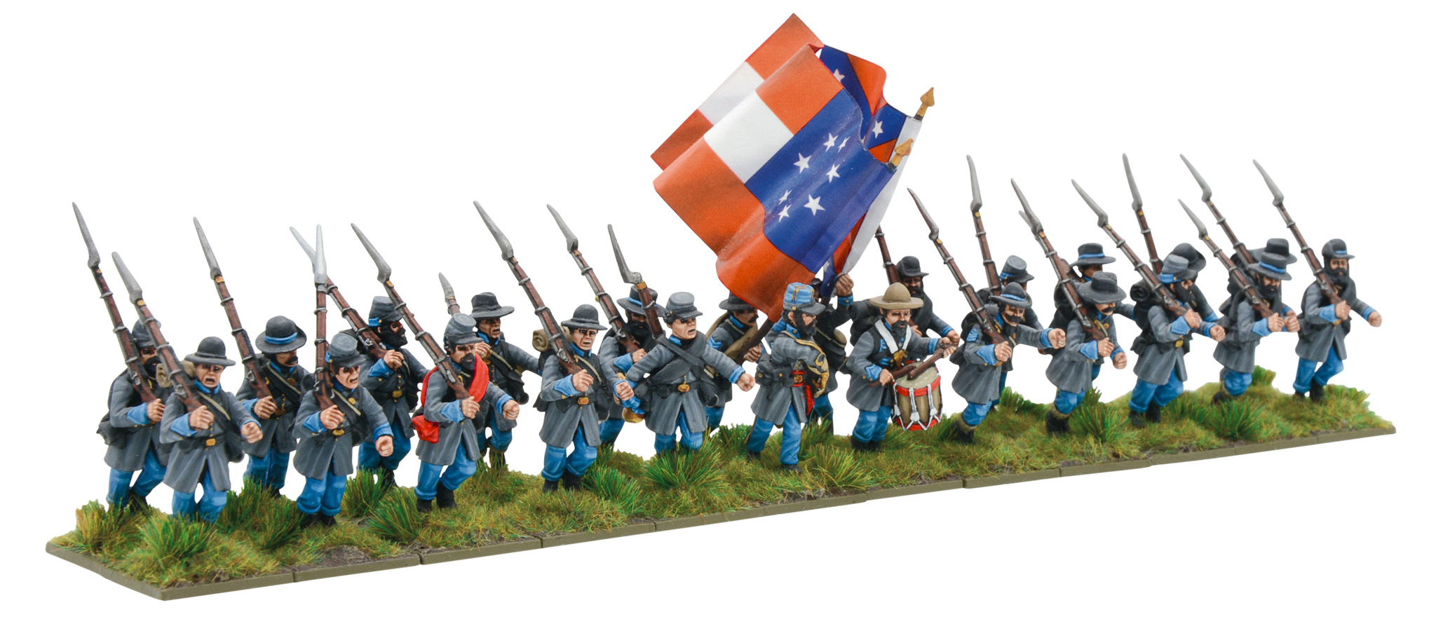 Black Powder: American Civil War - Confederate Cavalry & Zouaves